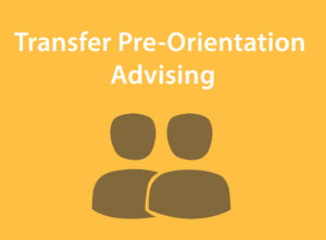 Transfer Pre-Orientation Advising